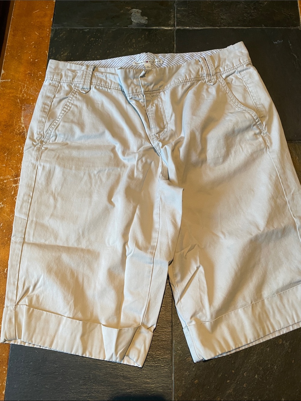 Tommy Hilfiger Light Beige Women’s Bermuda Shorts